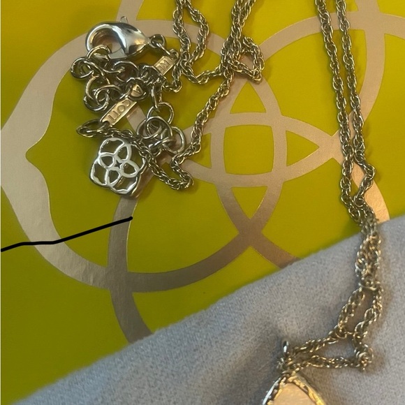 Kendra Scott Kiri Teardrop Pendant - Ivory Pendant - Picture 6 of 6